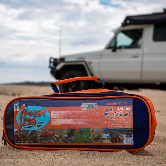270° Awning and Tie down kit • For awnings of 4x4 cars