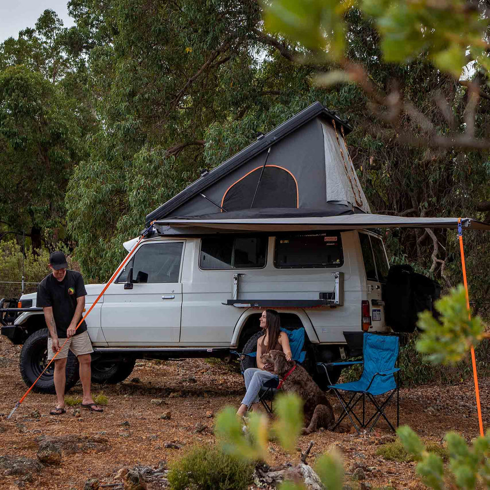 270° Awning and Tie down kit • For awnings of 4x4 cars