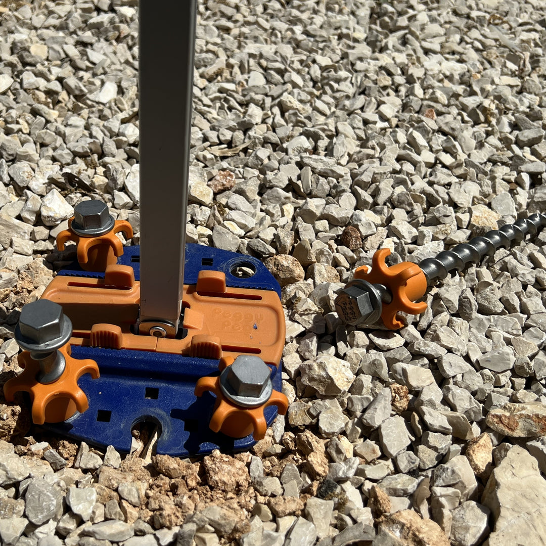 Peg&Stop Heavy Duty screw peg (20 cm) • (P&S HD) • pack of 4