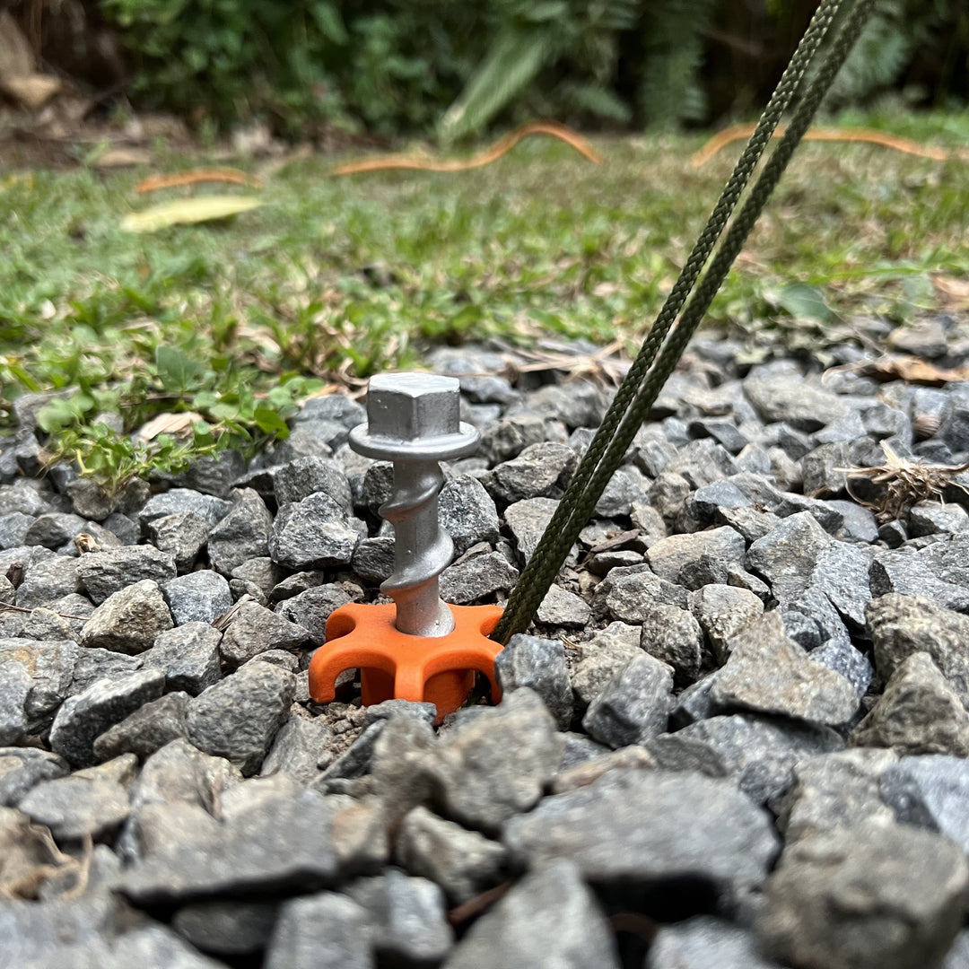 Peg&Stop Heavy Duty screw peg (20 cm) • (P&S HD) • pack of 4