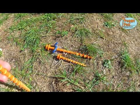 Screw-in pegs Normal (N) • Pack of 12 (PP02) • tarps, tents, awnings, gazebos, etc