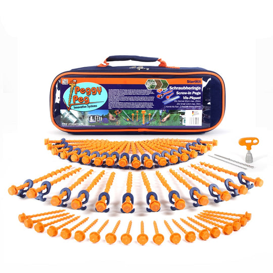 Peggy Peg StarterKit • Set incl. bag (PP03) • Complete Peg Pack 50 pegs ++