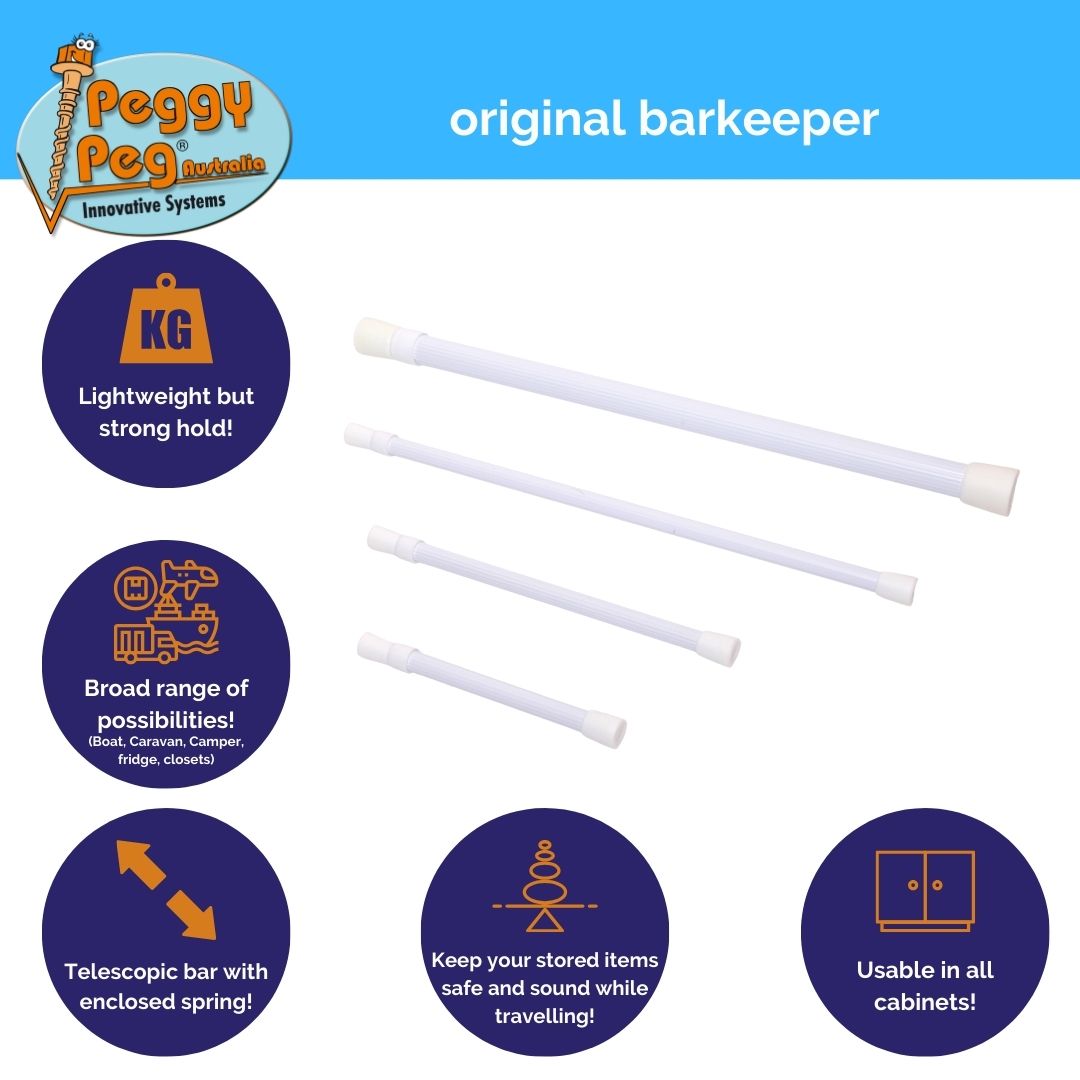 Barkeeper® silver (M)edium • Pack of 2 • 26-44cm